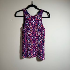 Vineyard Vines Coastal Print Sleeveless Top